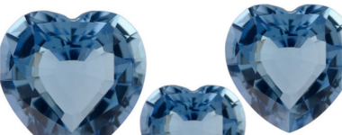 Aquamarine im Herzschliff Aquamarine im Herzschliff