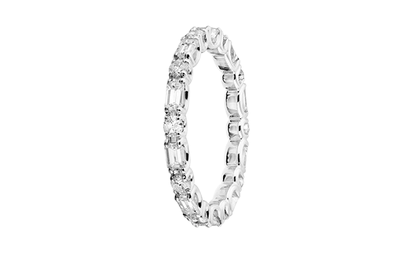 Memoire Ring Cannes in Weißgold 	Memoire Ring Cannes in Weißgold