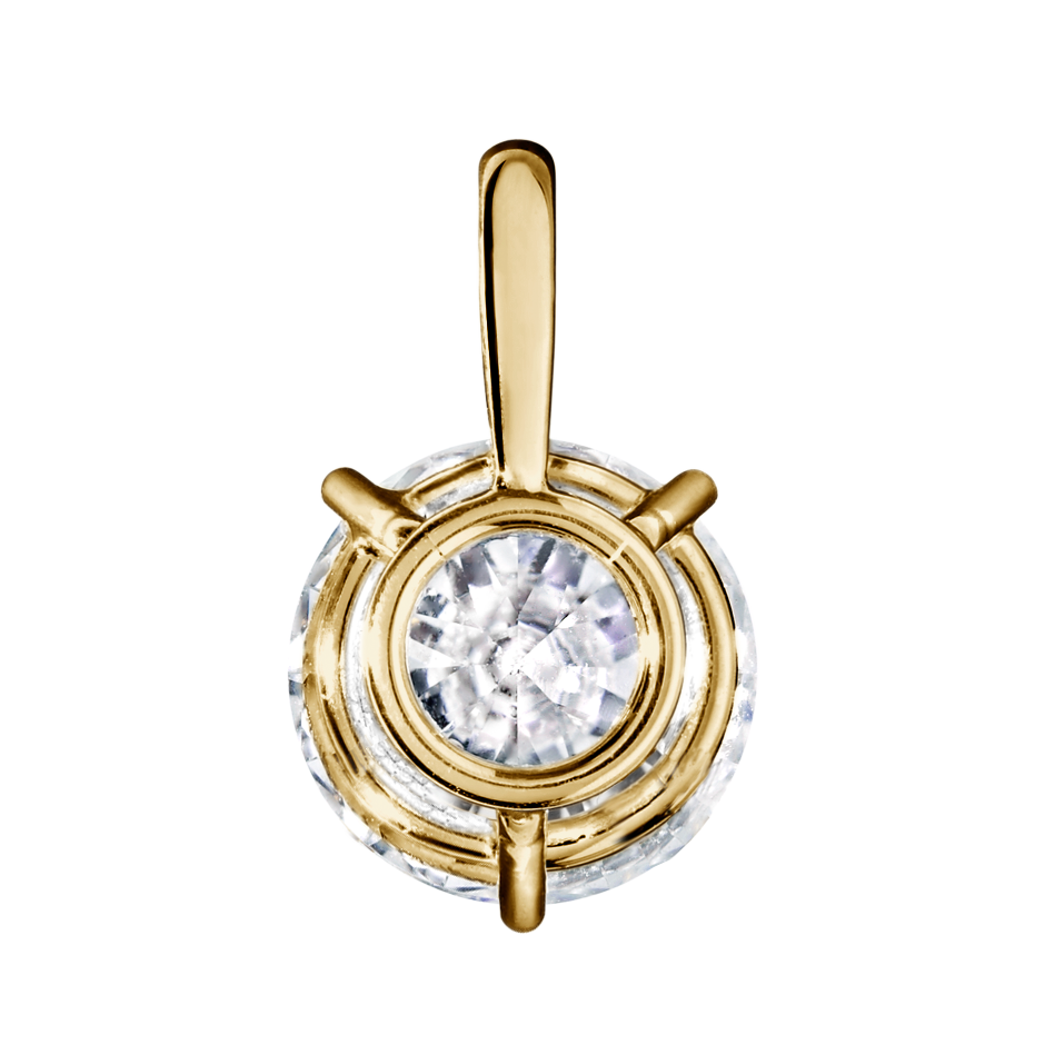 yellow gold - round yellow gold - round