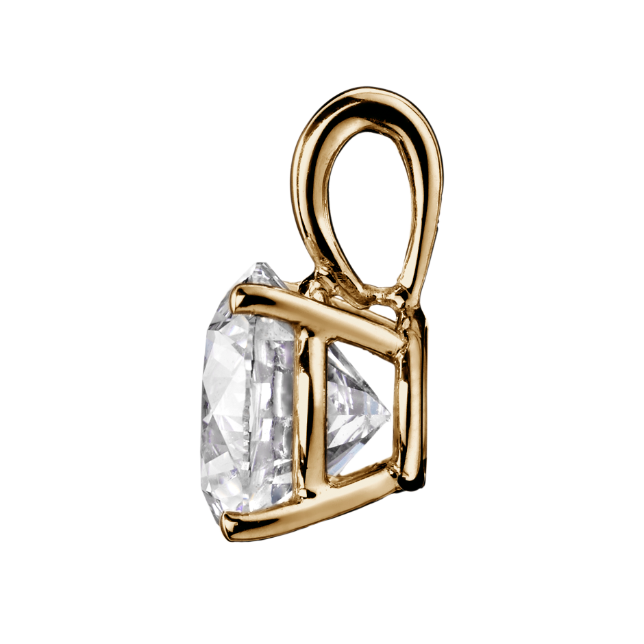rose gold - round rose gold - round