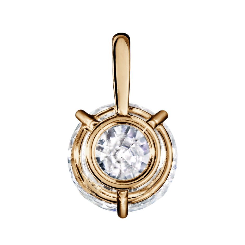rose gold - round rose gold - round