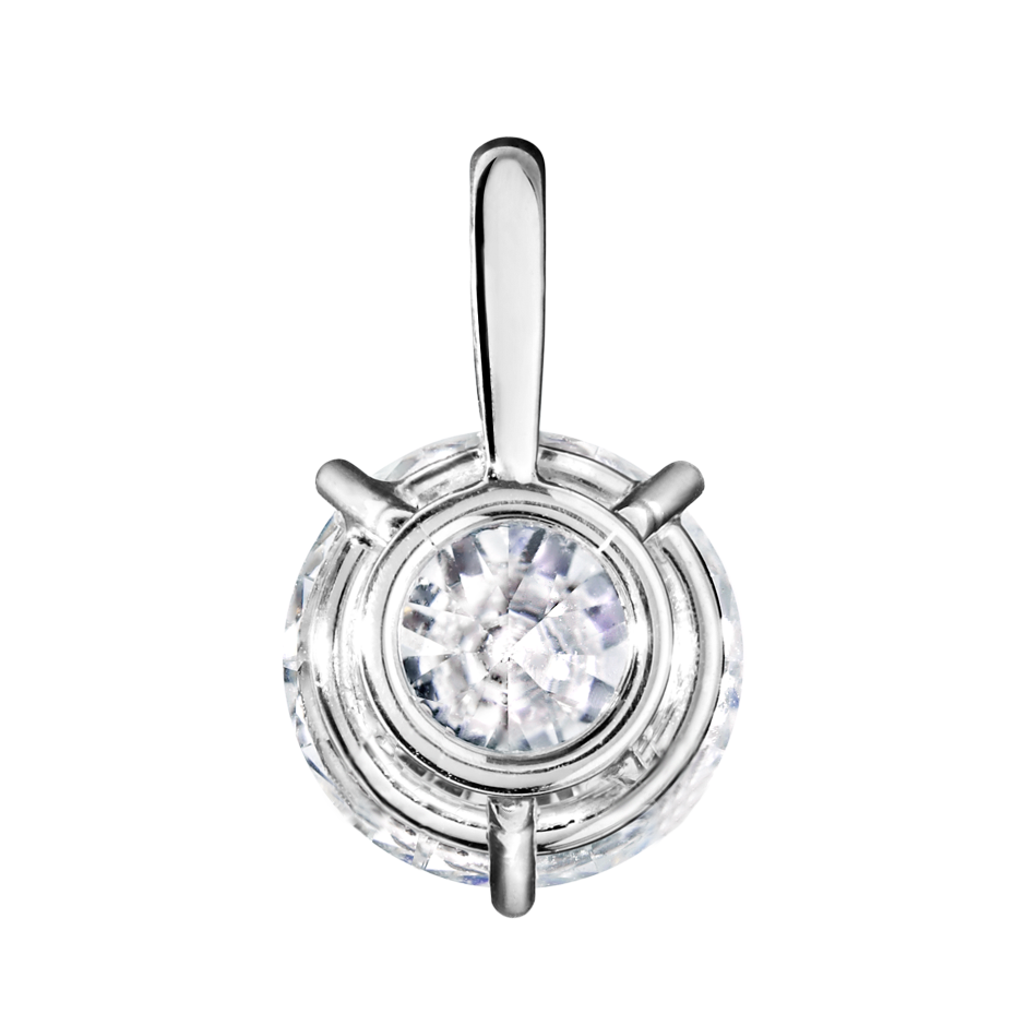 white gold - round white gold - round