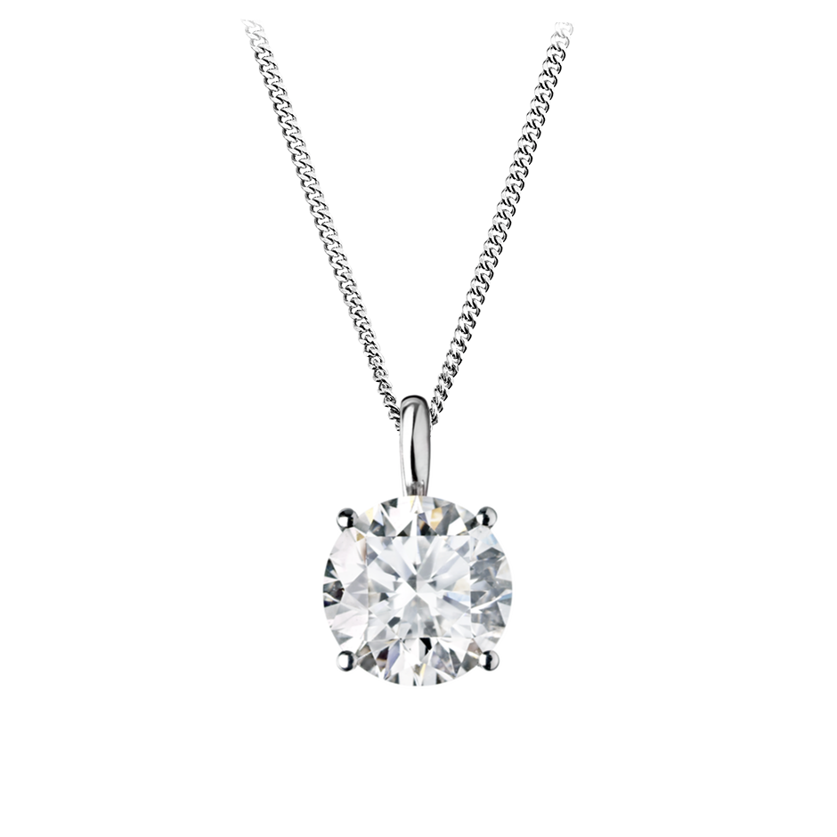 4-Krappenfassung mit 0.55 karat Brillant Form Labordiamant 4-Krappenfassung mit 0.55 karat Brillant Form Labordiamant
