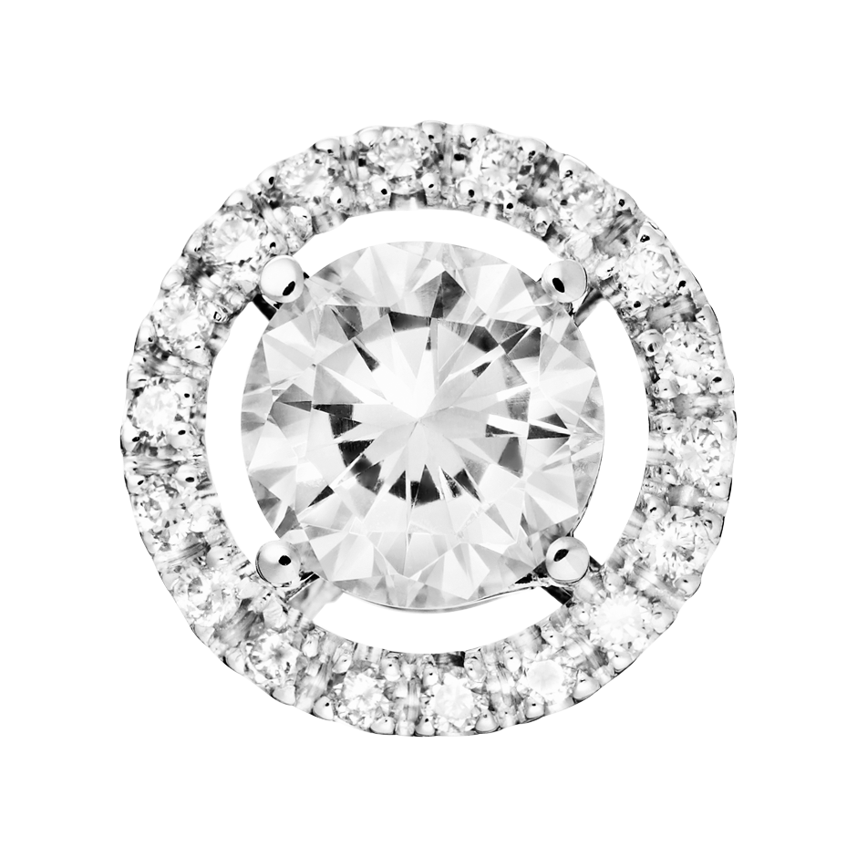 white gold - round white gold - round