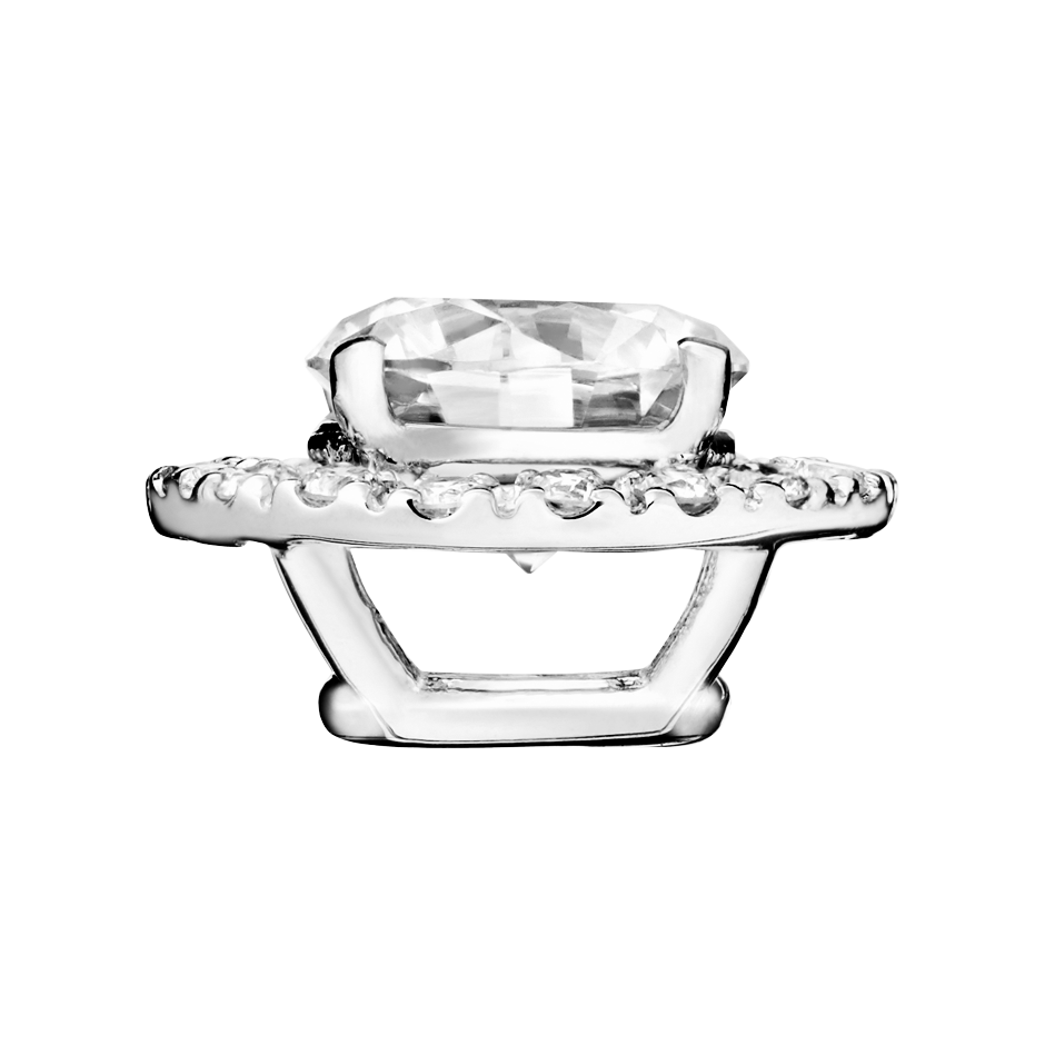 white gold - round white gold - round