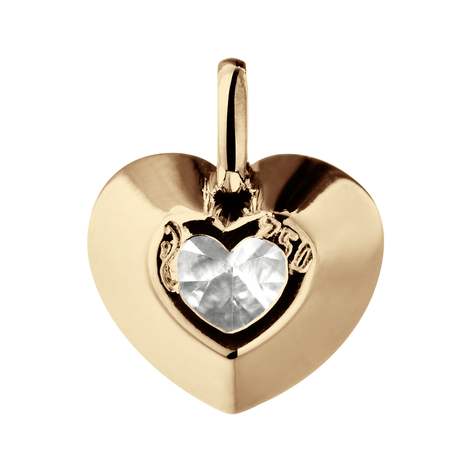 rose gold - heart rose gold - heart