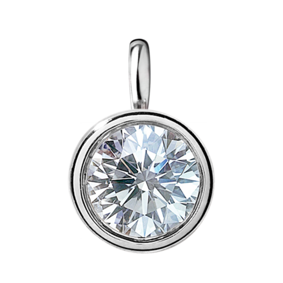 white gold - round white gold - round