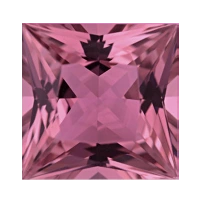 Princess Cut Turmalin Princess Cut Turmalin