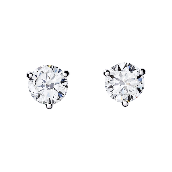 white gold - round