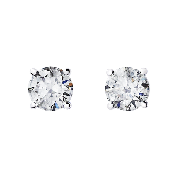 white gold - round
