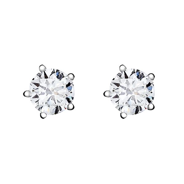 white gold - round