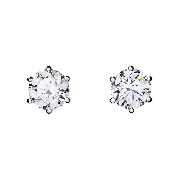 white gold - round