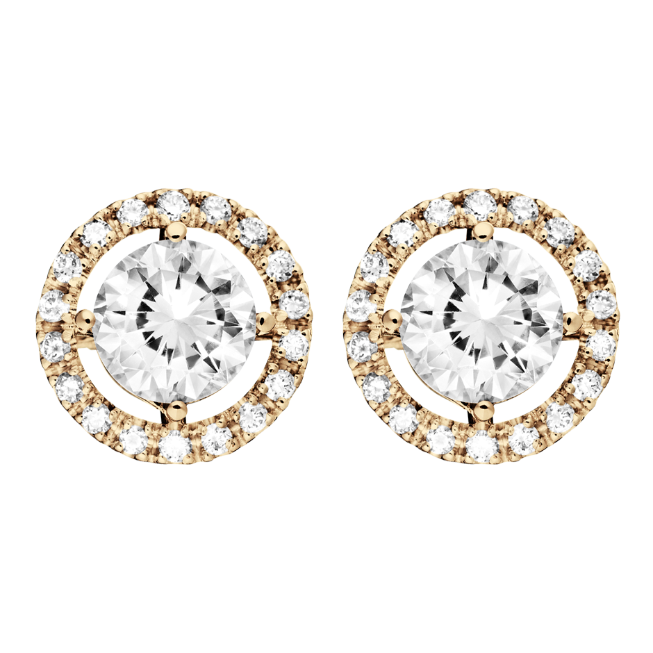 rose gold - round rose gold - round