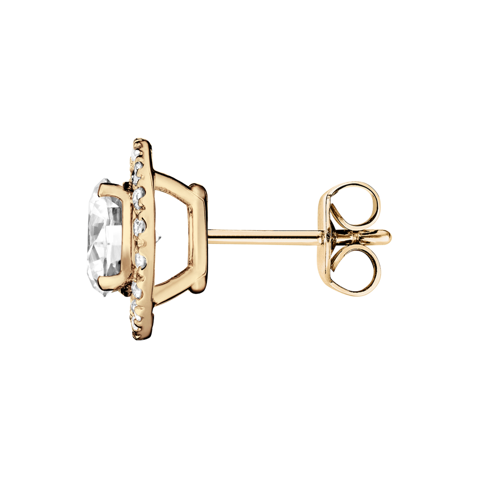 rose gold - round rose gold - round