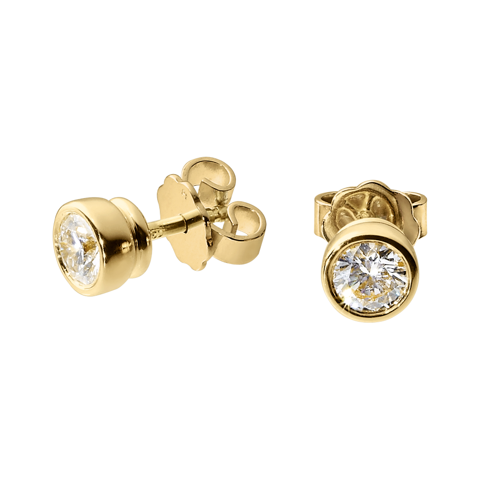 yellow gold - round yellow gold - round