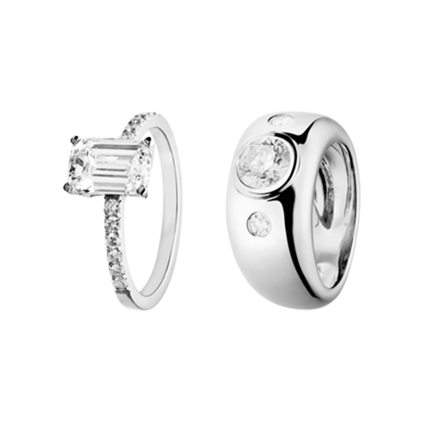 Ringschiene schmal und breit Ringschiene schmal und breit