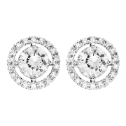 Diamant Ohrstecker Platin Diamant Ohrstecker Platin