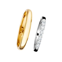 Hochzeitsringe Bicolor Hochzeitsringe Bicolor
