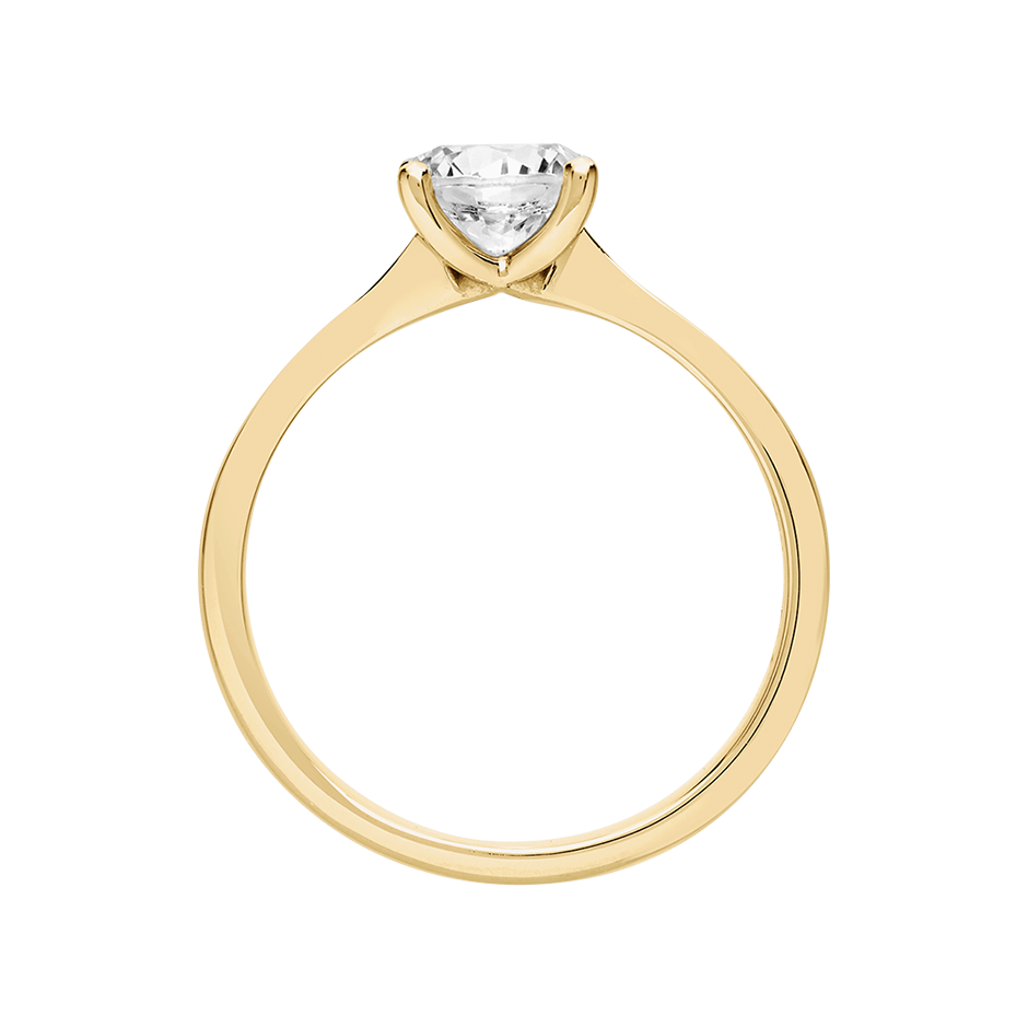 yellow gold - round yellow gold - round