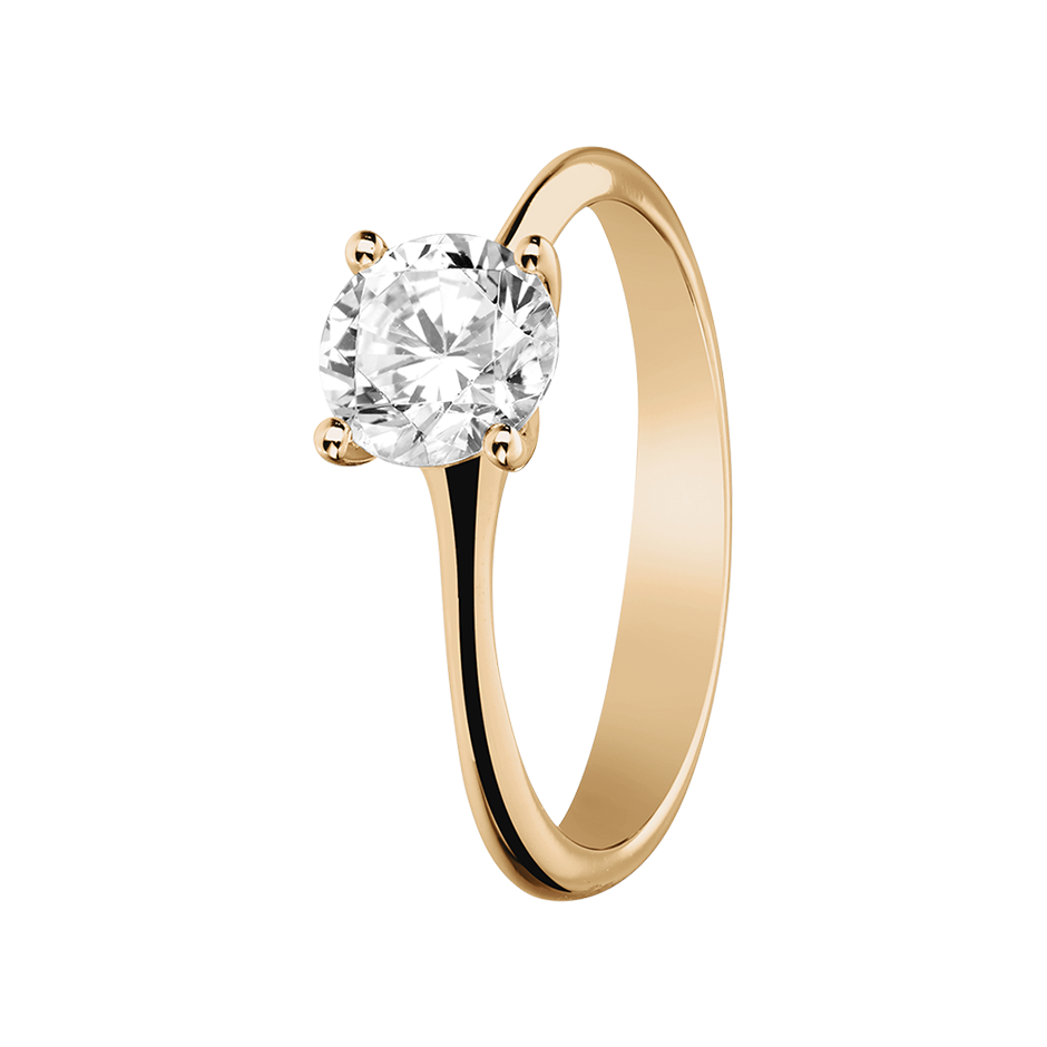 rose gold - round rose gold - round