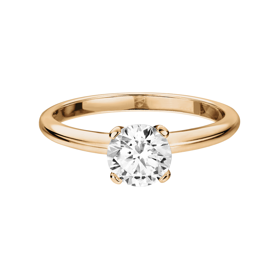 rose gold - round rose gold - round