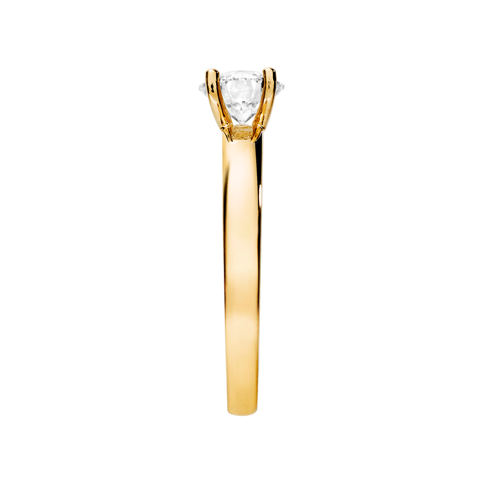 yellow gold - round yellow gold - round