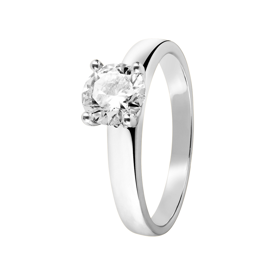 white gold - round white gold - round