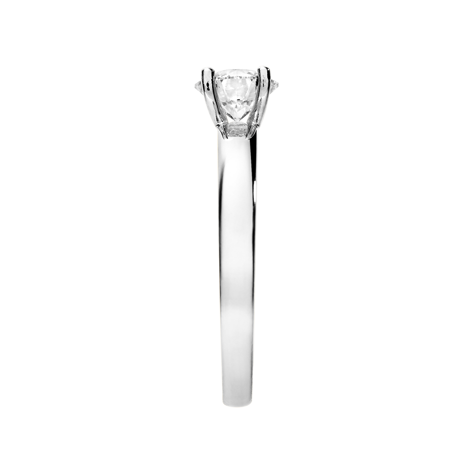 white gold - round white gold - round