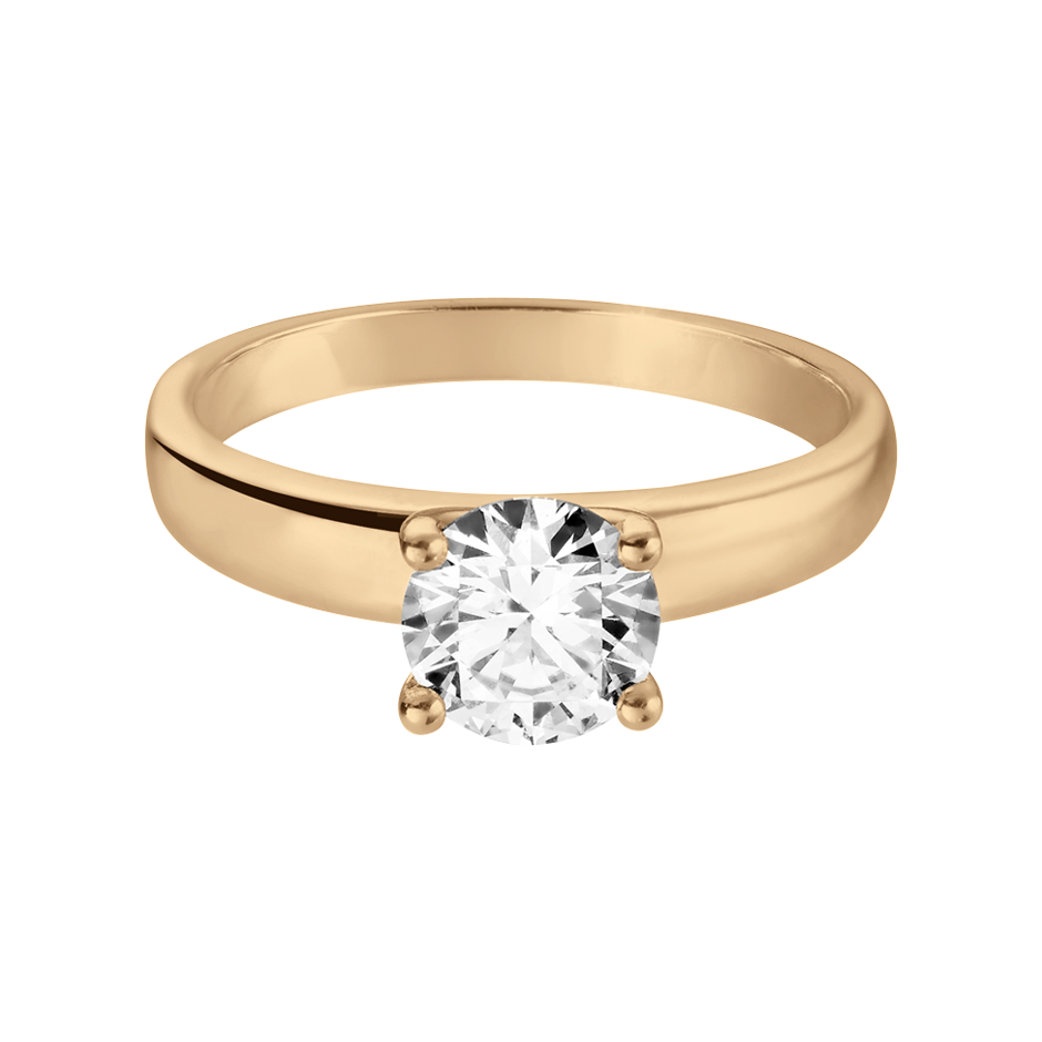 rose gold - round rose gold - round