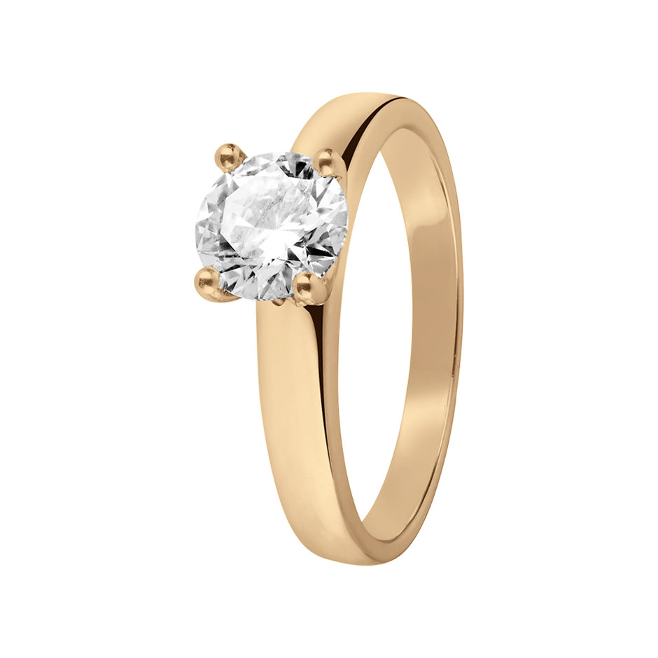 rose gold - round rose gold - round