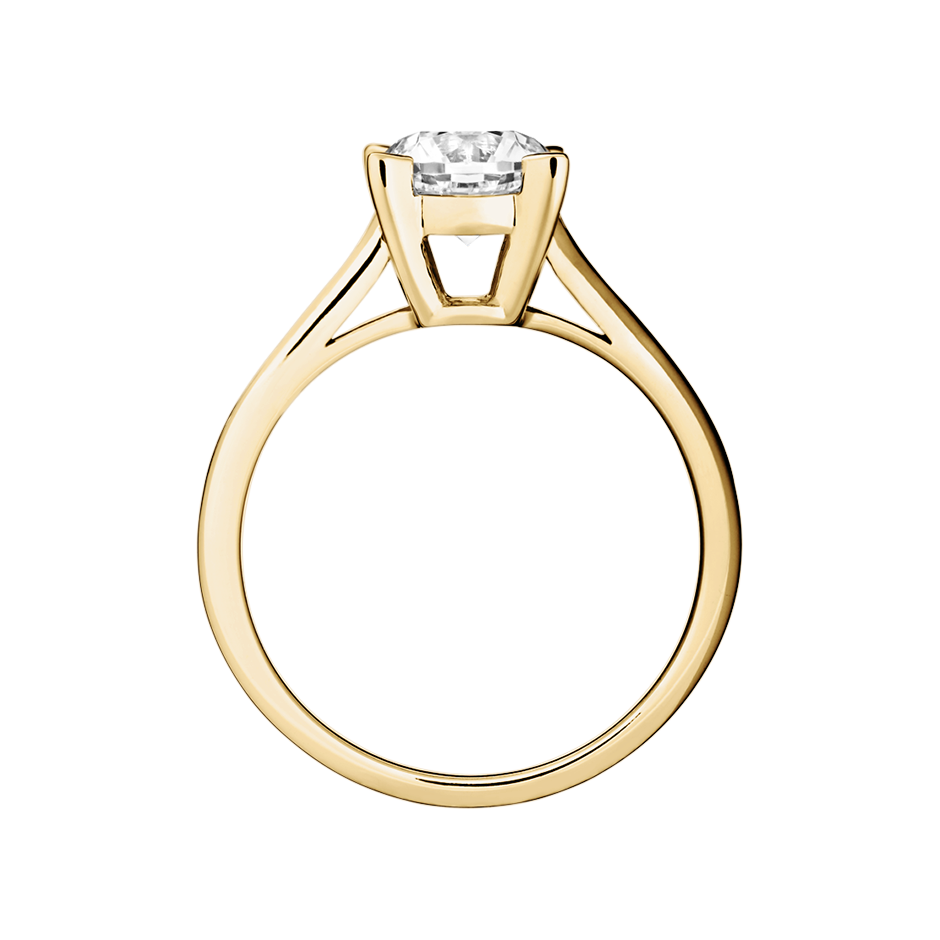 yellow gold - round yellow gold - round