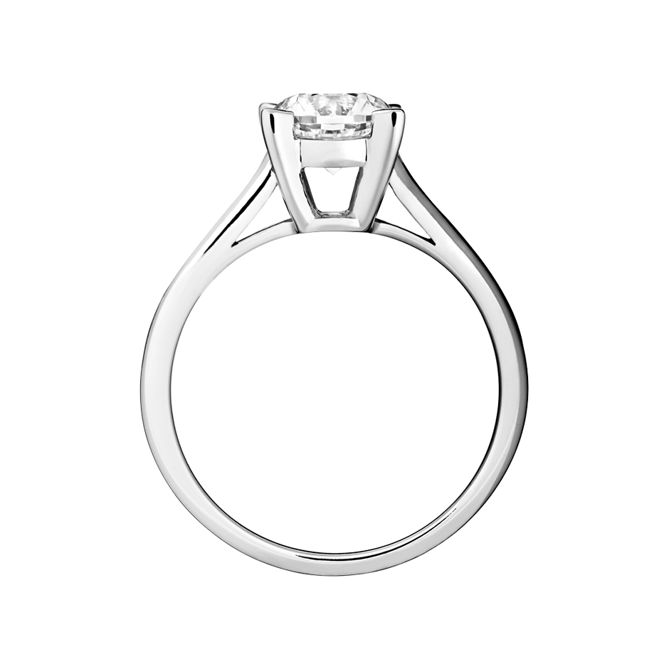 white gold - round white gold - round