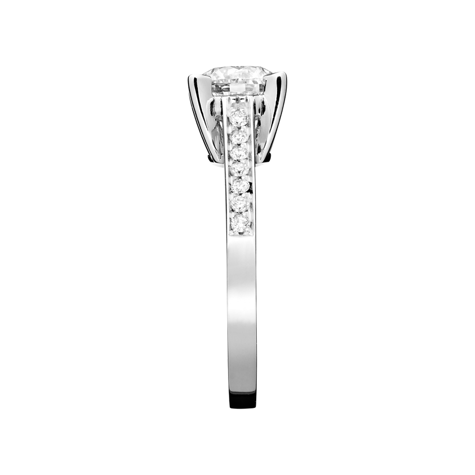white gold - round white gold - round