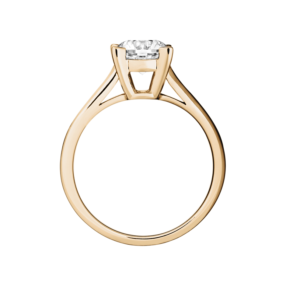 rose gold - round rose gold - round