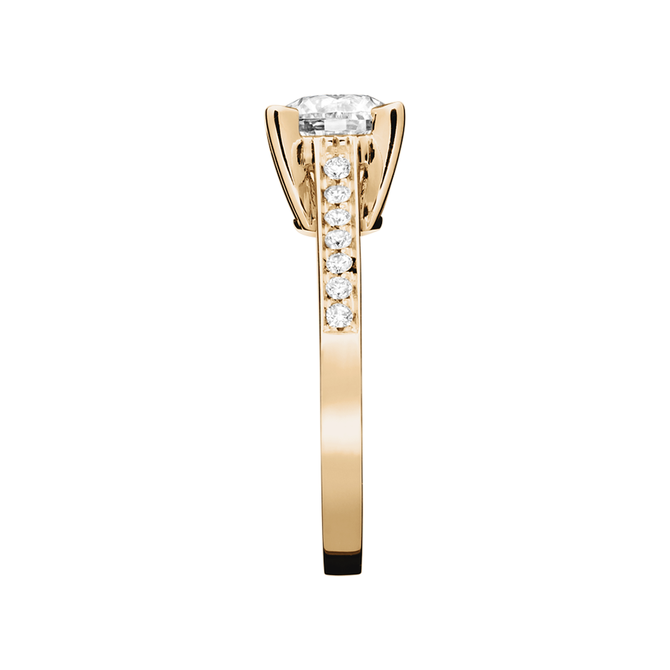 rose gold - round rose gold - round