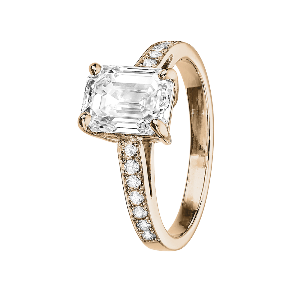 rose gold - emerald rose gold - emerald