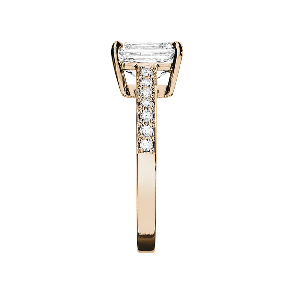 rose gold - emerald rose gold - emerald