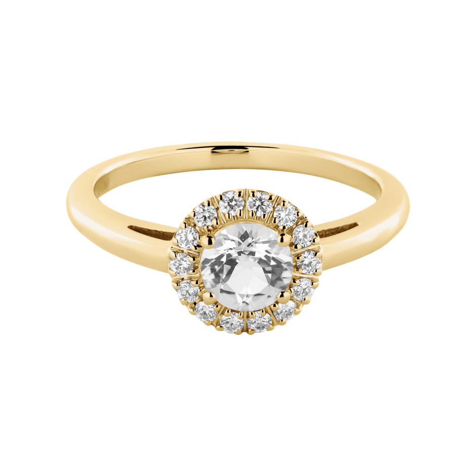 yellow gold - round yellow gold - round