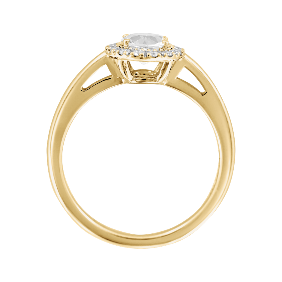 yellow gold - round yellow gold - round