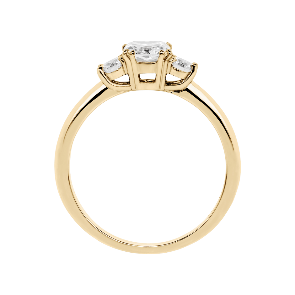 yellow gold - round yellow gold - round