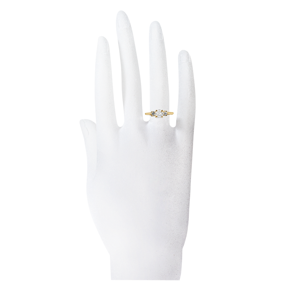 yellow gold - round yellow gold - round