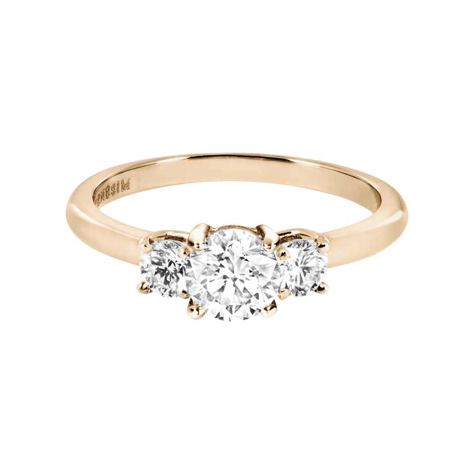 rose gold - round rose gold - round