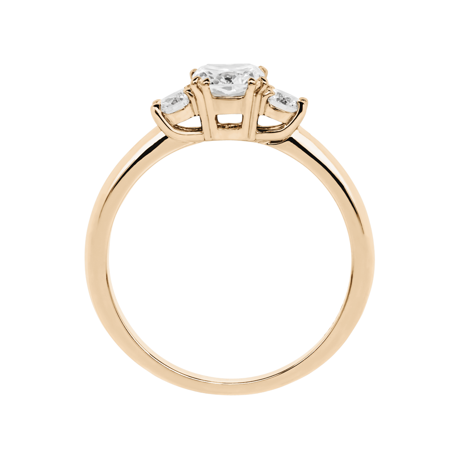 rose gold - round rose gold - round