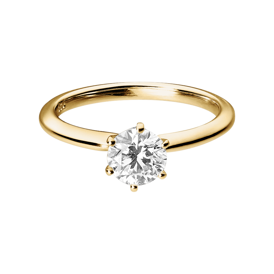yellow gold - round yellow gold - round