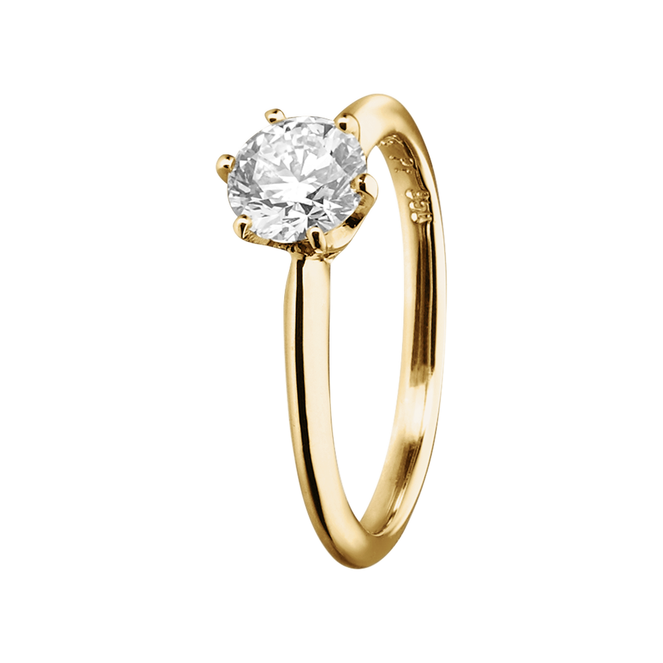 yellow gold - round yellow gold - round