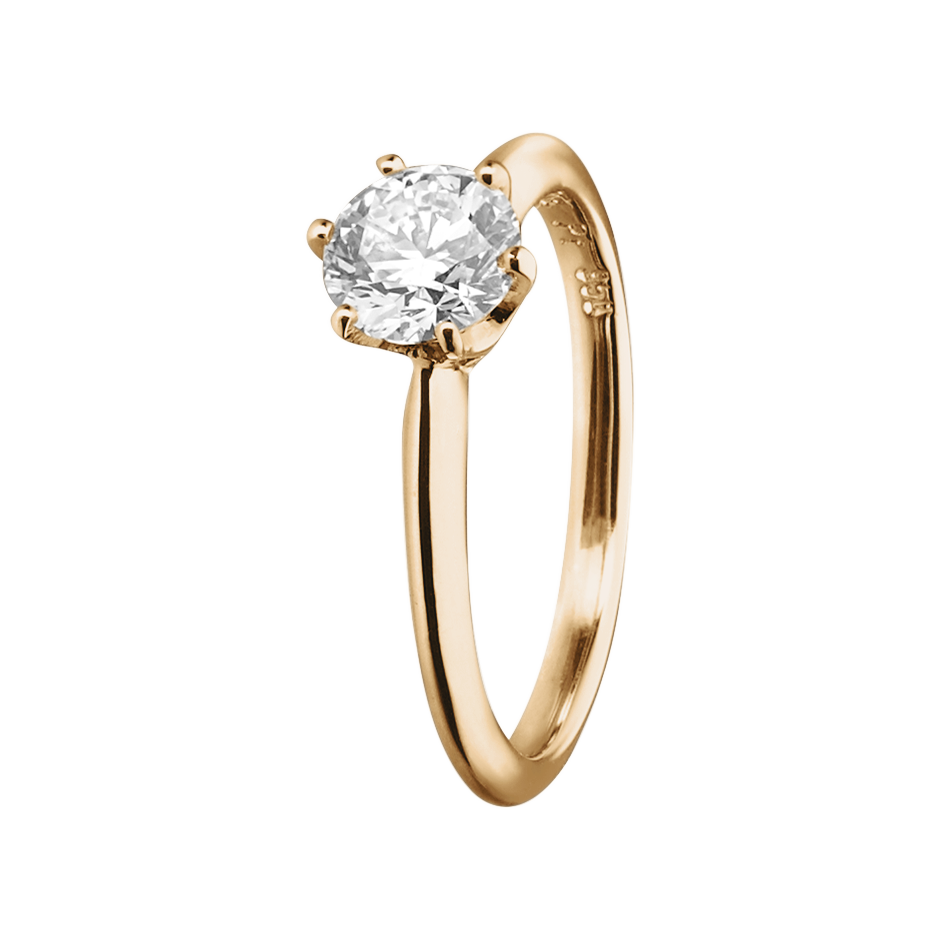rose gold - round rose gold - round