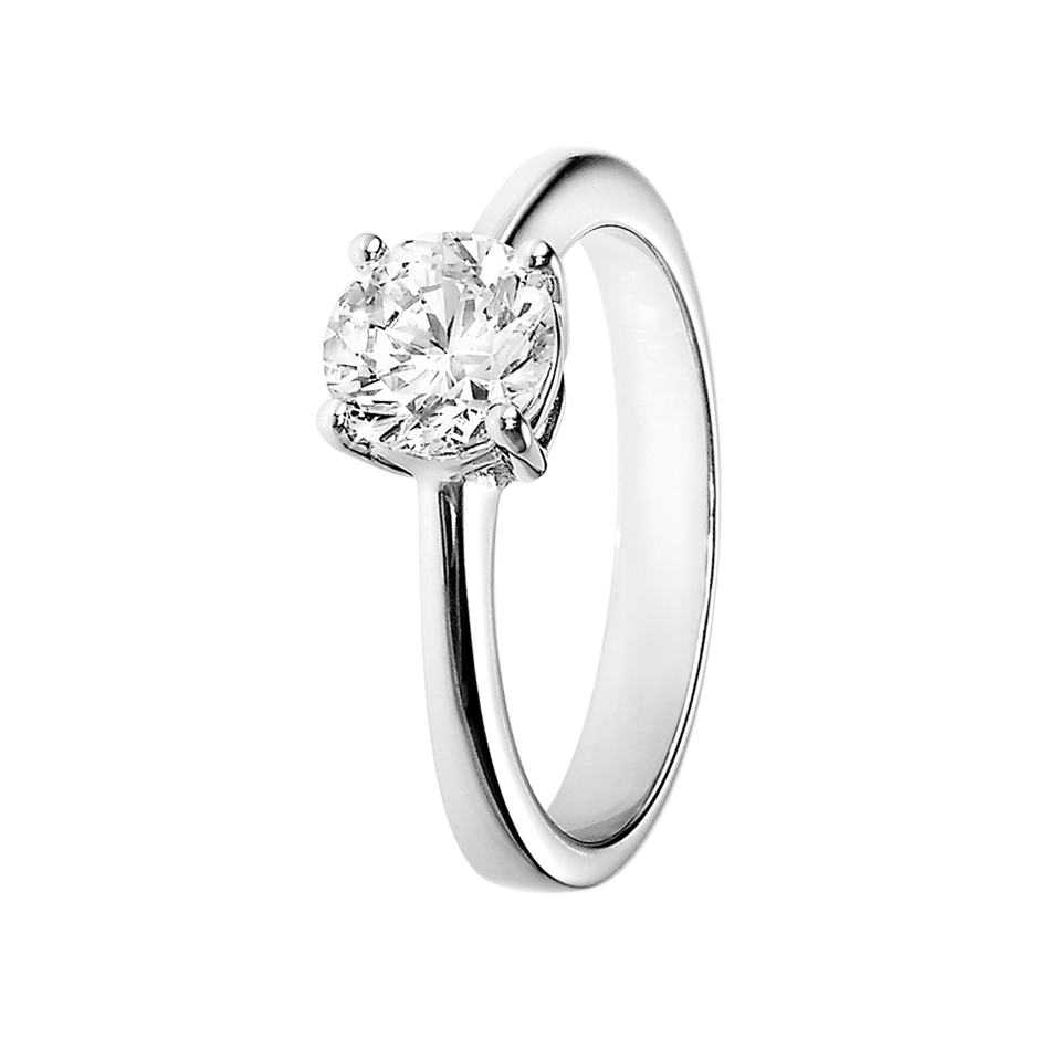 white gold - round white gold - round