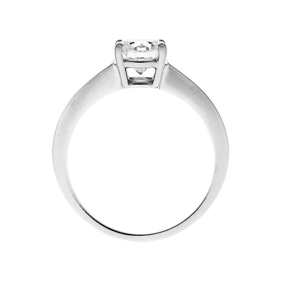 white gold - round white gold - round
