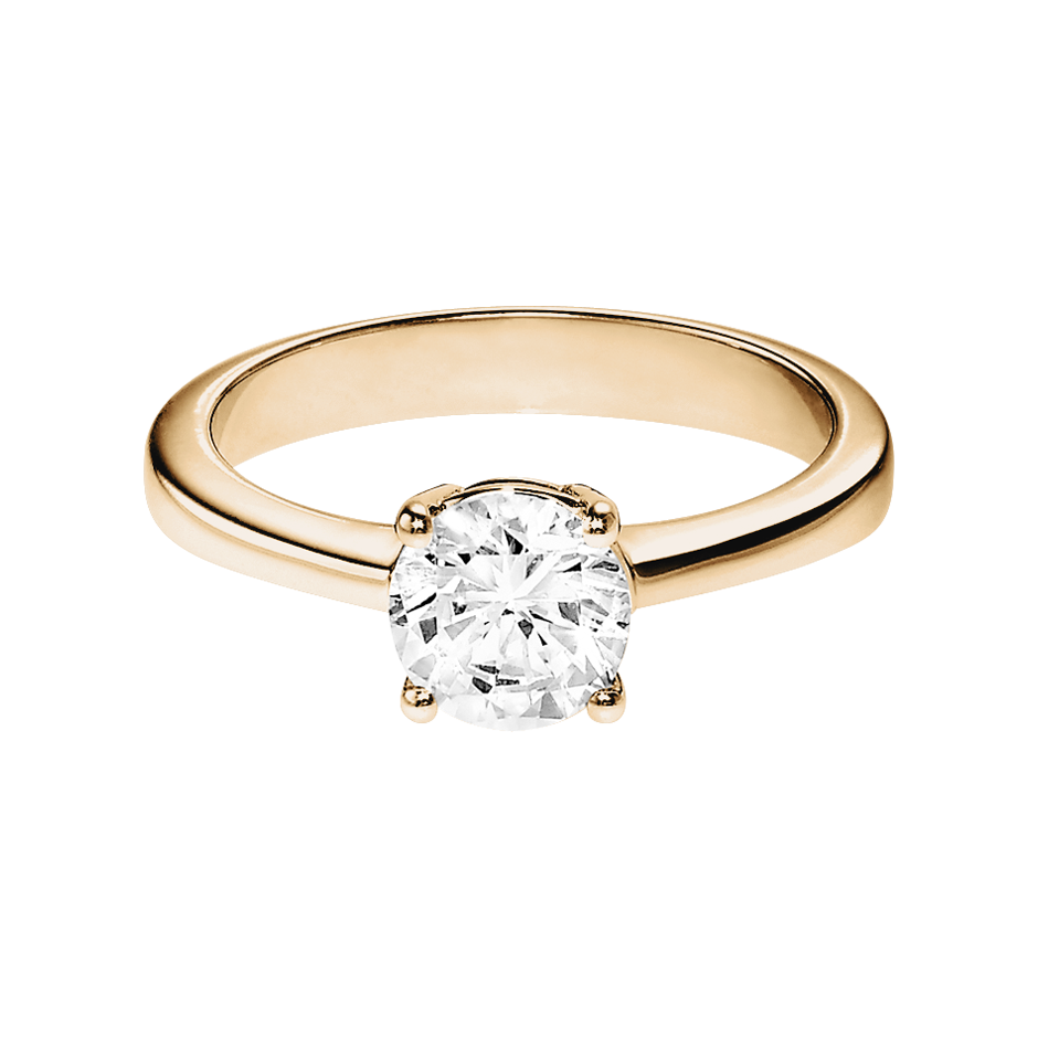 rose gold - round rose gold - round