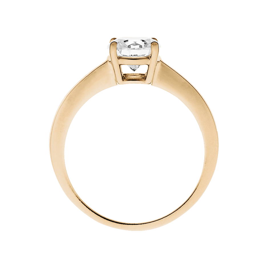 rose gold - round rose gold - round